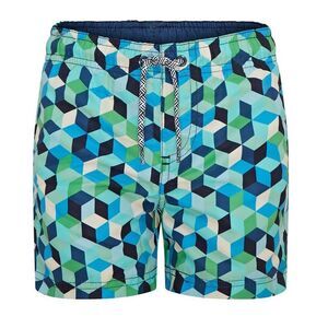 RIPT Essentials Boys Quick Dry Swim Shorts / Blue